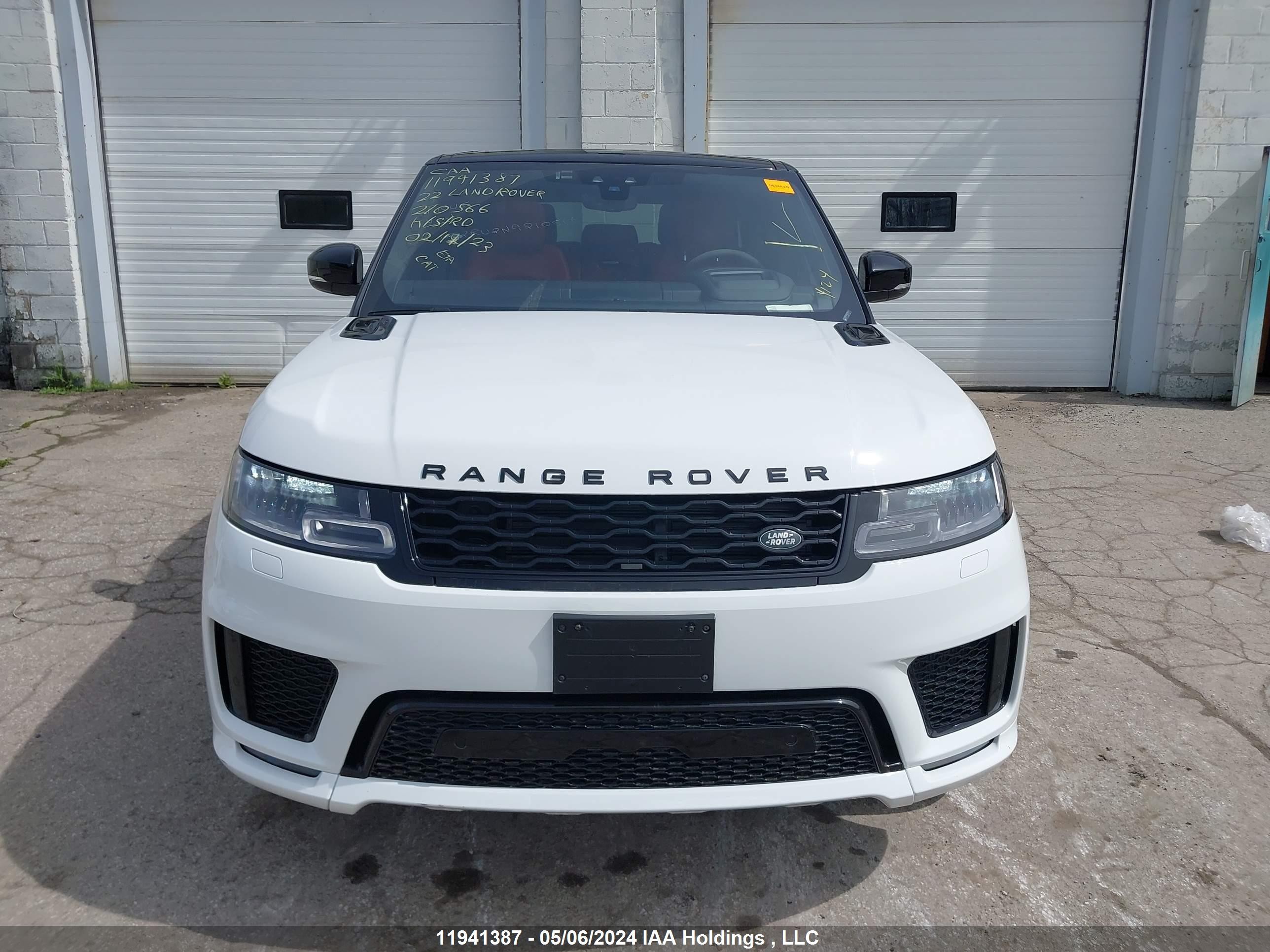 Photo 12 VIN: SALWS2RU2NA210566 - LAND ROVER RANGE ROVER SPORT 