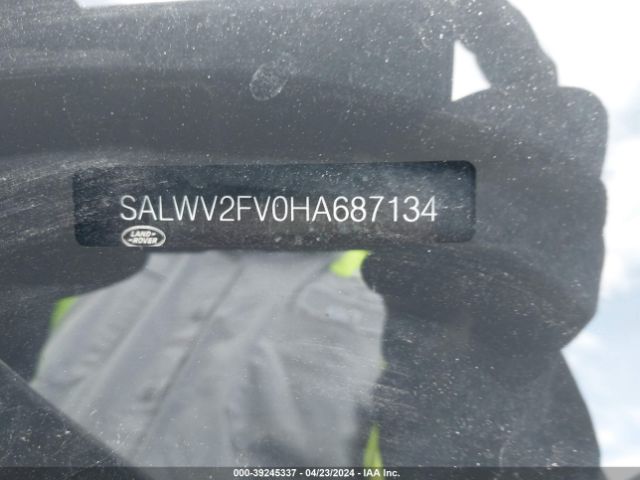 Photo 8 VIN: SALWV2FV0HA687134 - LAND ROVER RANGE ROVER SPORT 