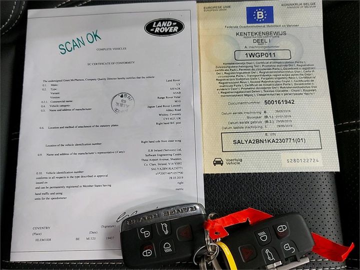 Photo 4 VIN: SALYA2BN1KA230771 - LAND ROVER RANGE VELAR 