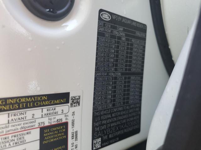 Photo 13 VIN: SALYB2EX1KA206805 - LAND ROVER RANGE ROVE 