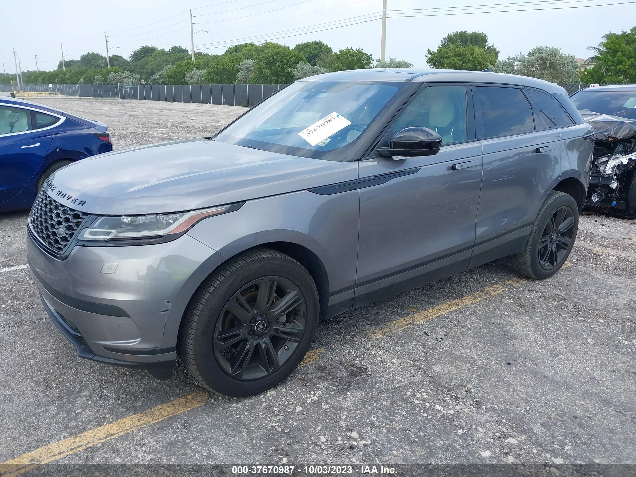 Photo 1 VIN: SALYB2EX6LA291285 - LAND ROVER RANGE ROVER VELAR 