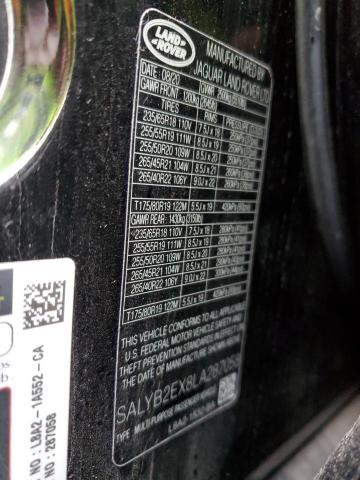 Photo 12 VIN: SALYB2EX8LA287058 - LAND ROVER RANGE ROVE 