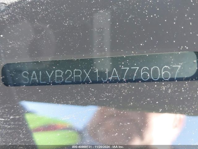 Photo 8 VIN: SALYB2RX1JA776067 - LAND ROVER RANGE ROVER VELAR 