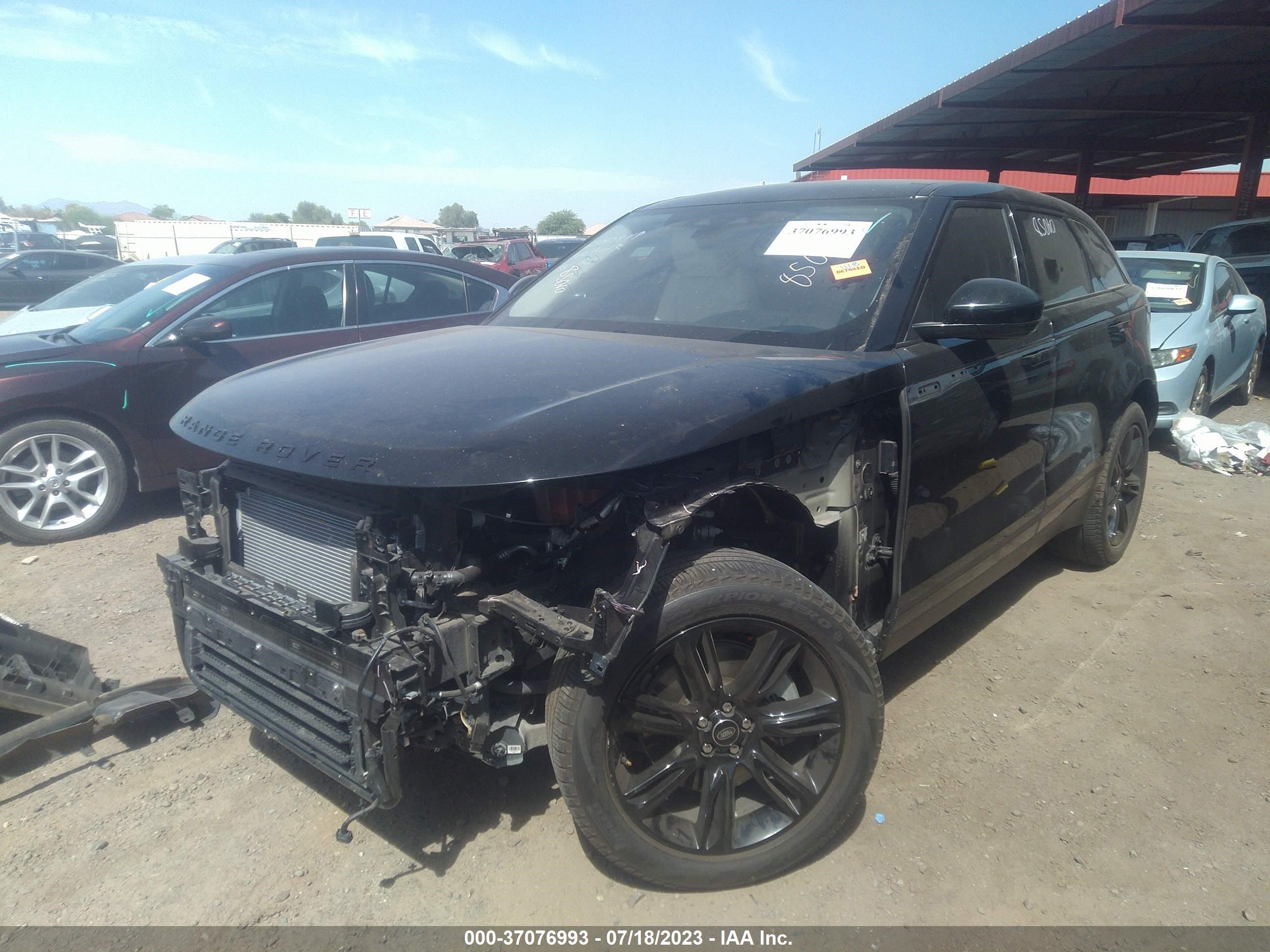 Photo 1 VIN: SALYJ2EX2MA314601 - LAND ROVER RANGE ROVER VELAR 