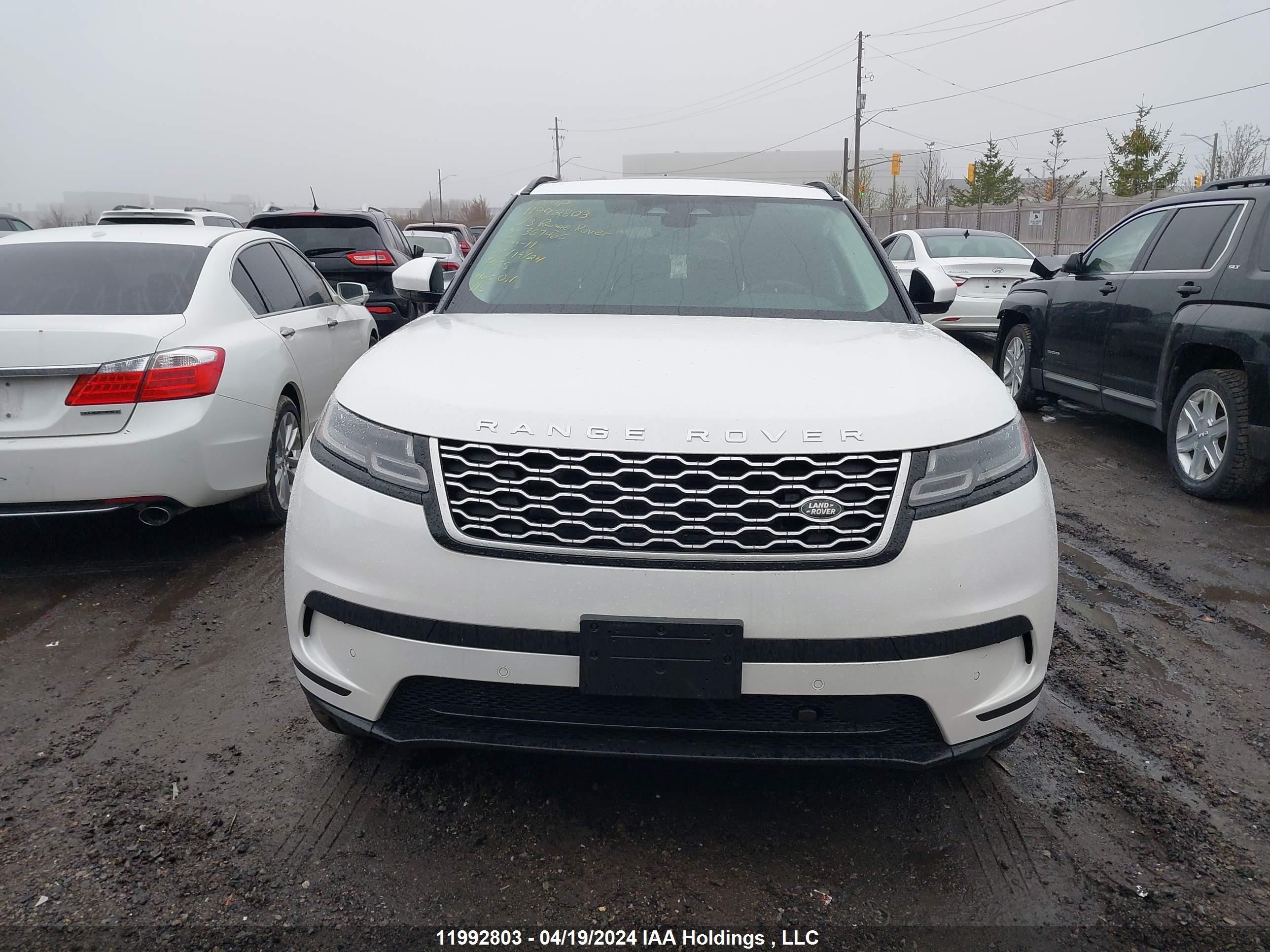 Photo 11 VIN: SALYJ2EX4PA367465 - LAND ROVER RANGE ROVER VELAR 