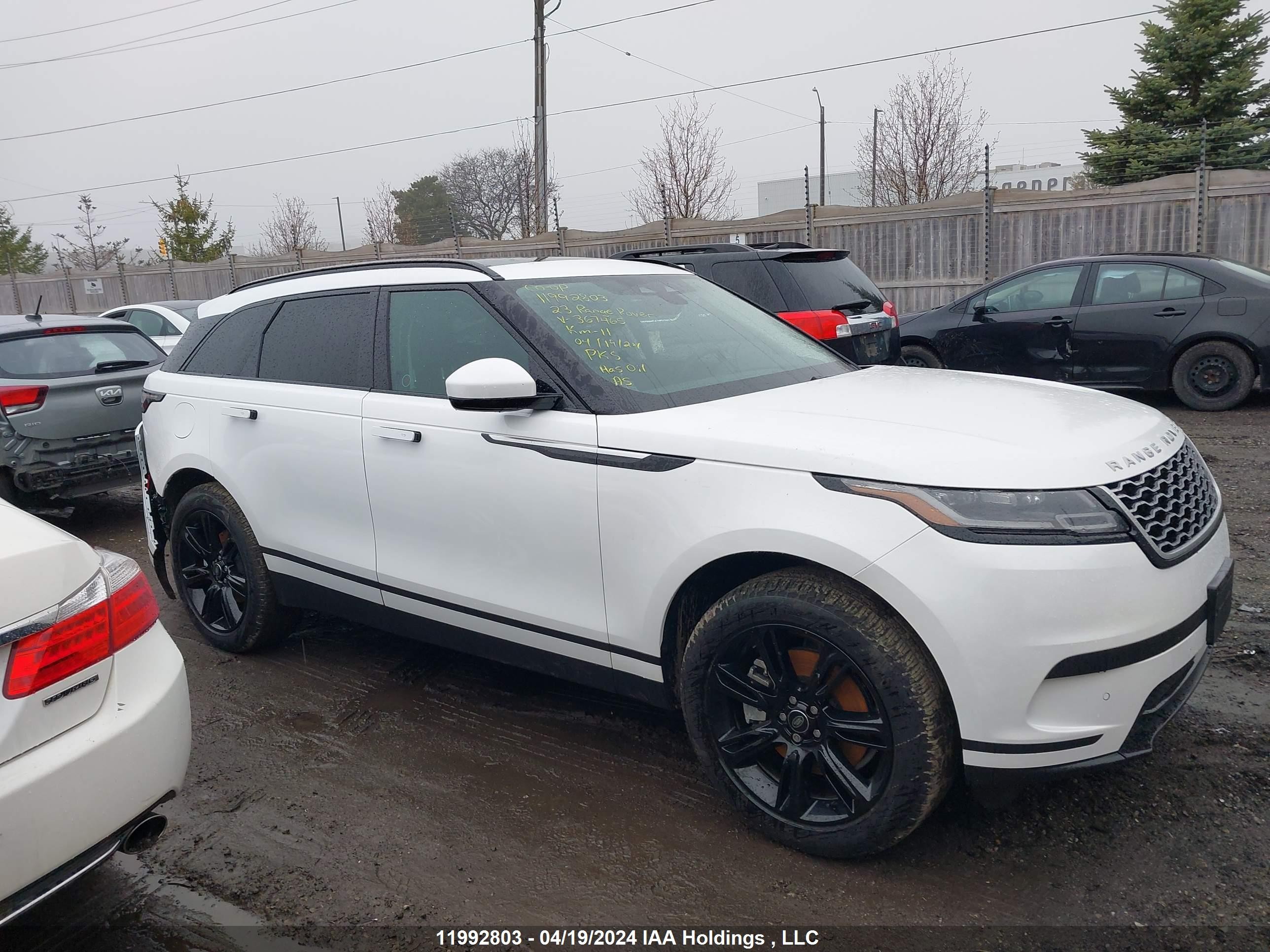 Photo 12 VIN: SALYJ2EX4PA367465 - LAND ROVER RANGE ROVER VELAR 