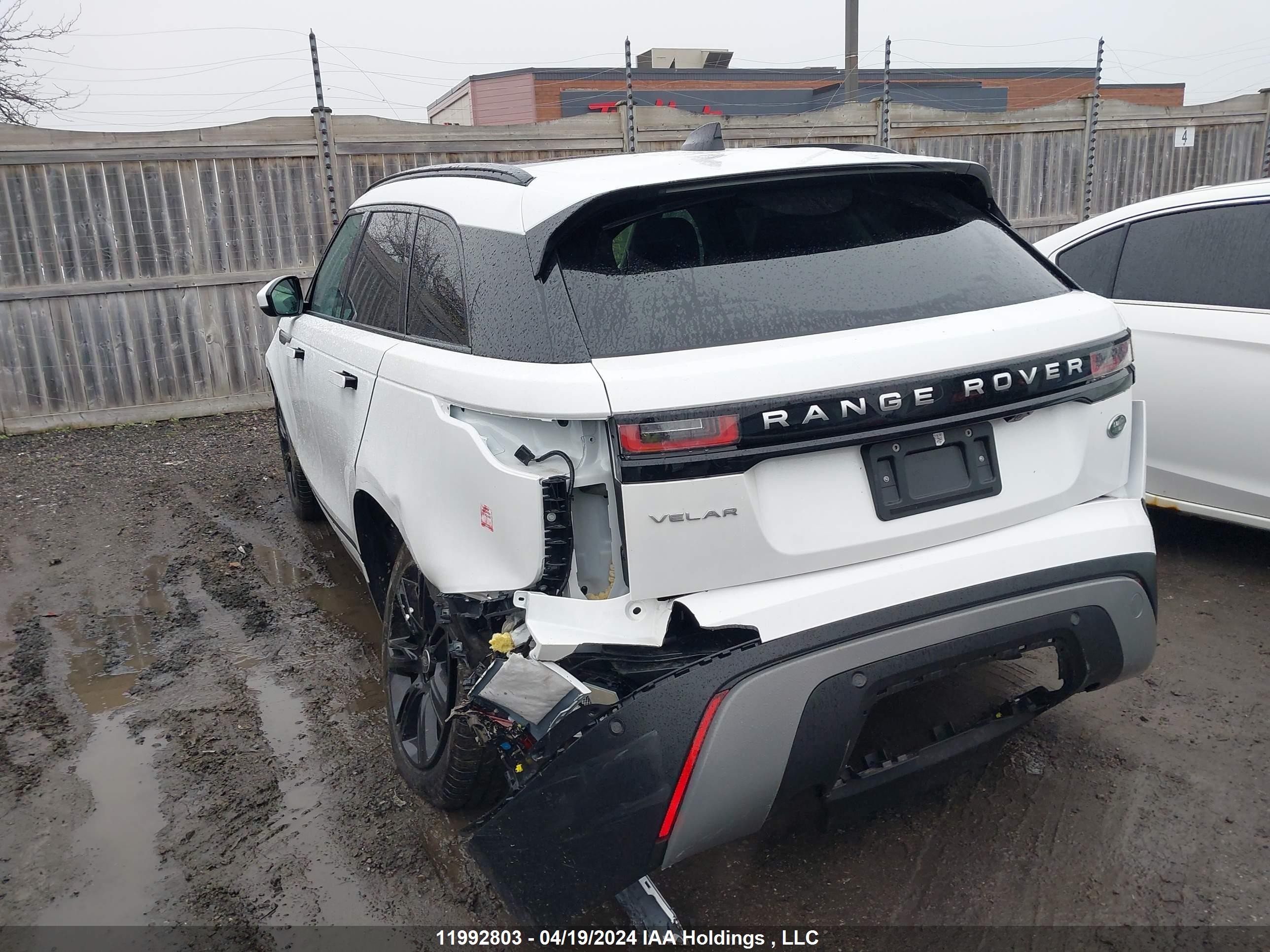 Photo 2 VIN: SALYJ2EX4PA367465 - LAND ROVER RANGE ROVER VELAR 