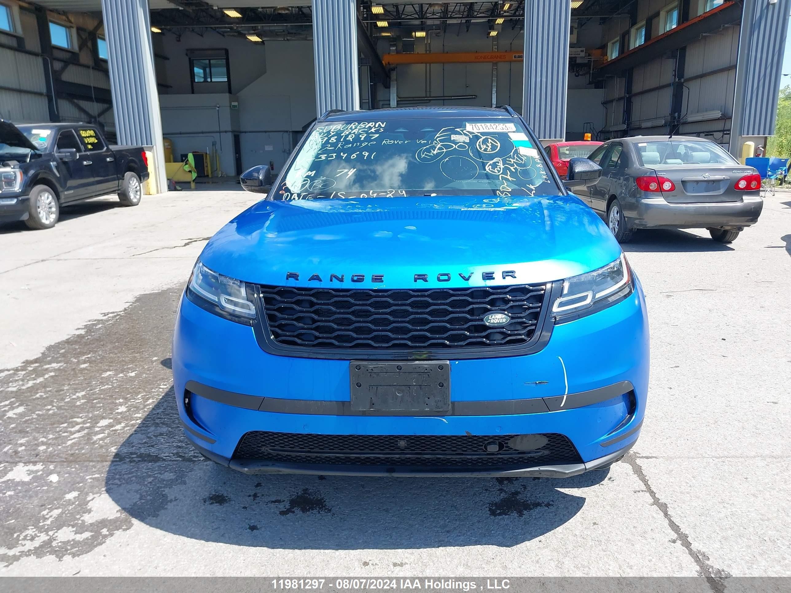 Photo 13 VIN: SALYJ2EX6NA334691 - LAND ROVER RANGE ROVER VELAR 