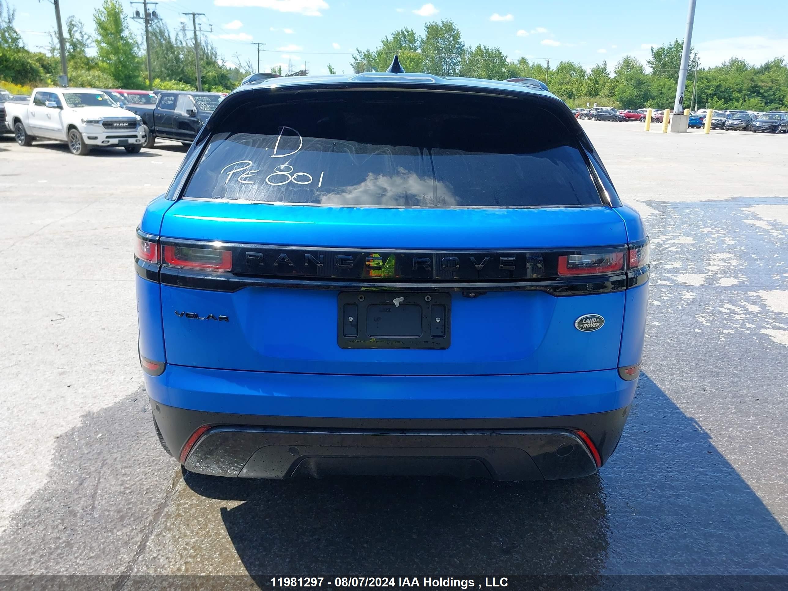 Photo 17 VIN: SALYJ2EX6NA334691 - LAND ROVER RANGE ROVER VELAR 