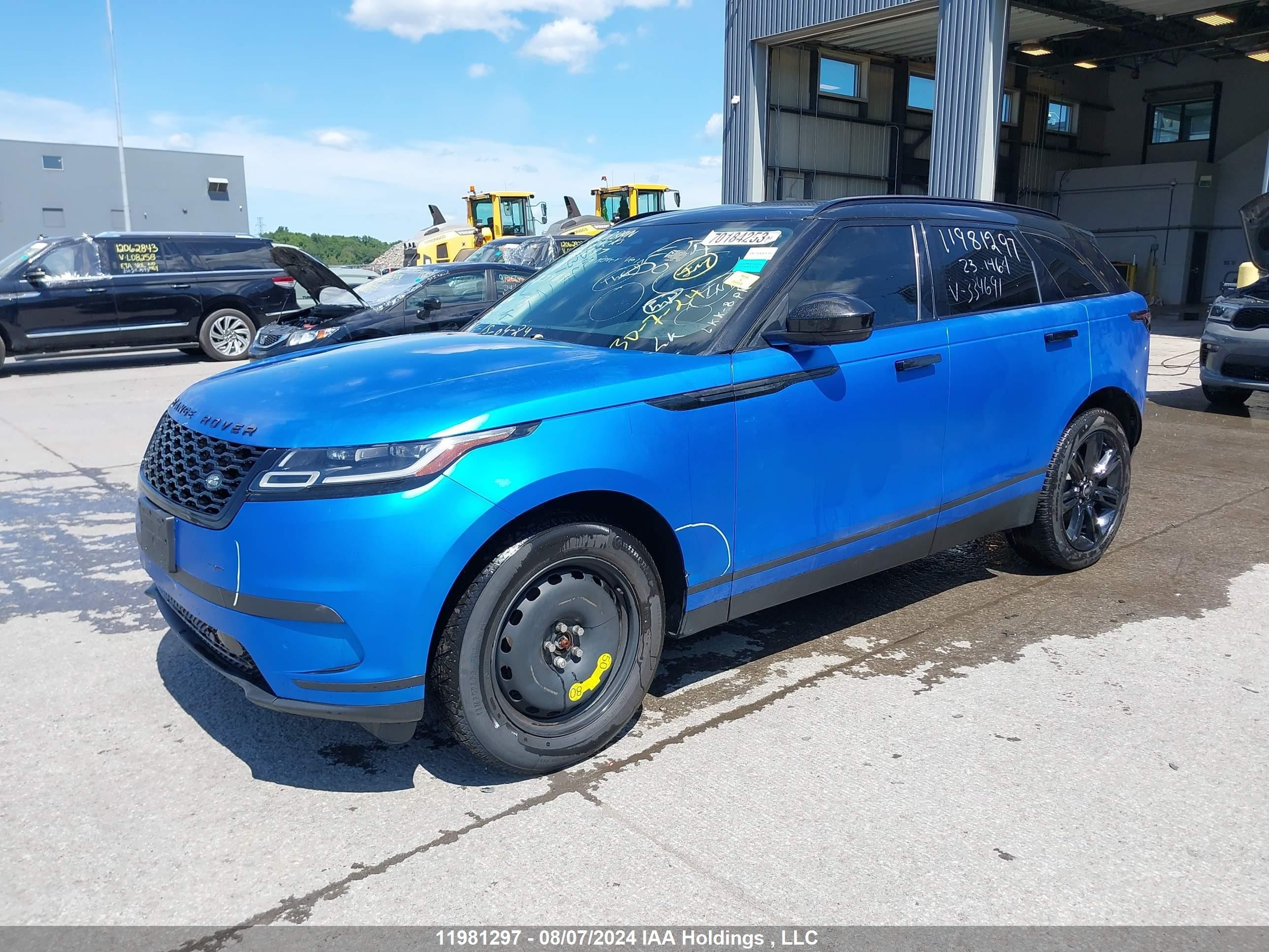 Photo 2 VIN: SALYJ2EX6NA334691 - LAND ROVER RANGE ROVER VELAR 