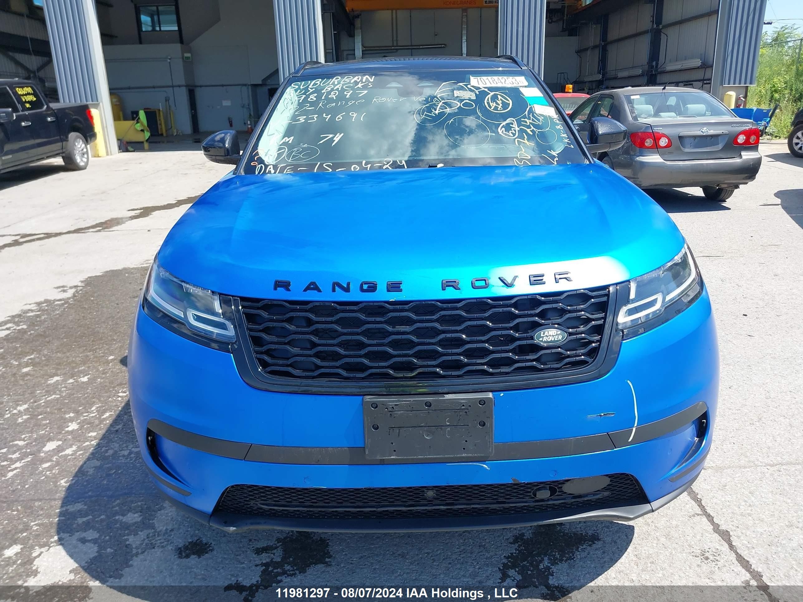 Photo 6 VIN: SALYJ2EX6NA334691 - LAND ROVER RANGE ROVER VELAR 