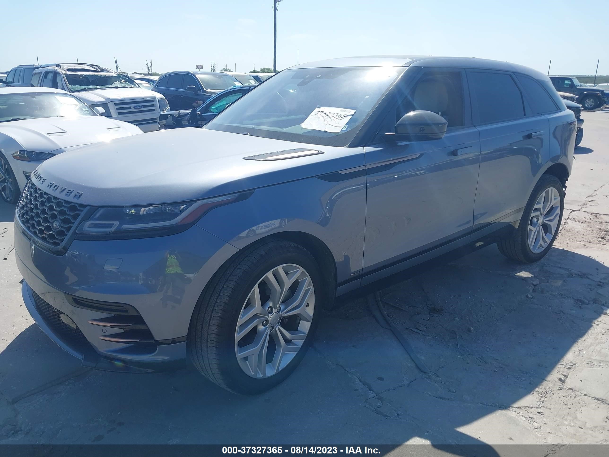 Photo 1 VIN: SALYK2EX3LA292653 - LAND ROVER RANGE ROVER VELAR 