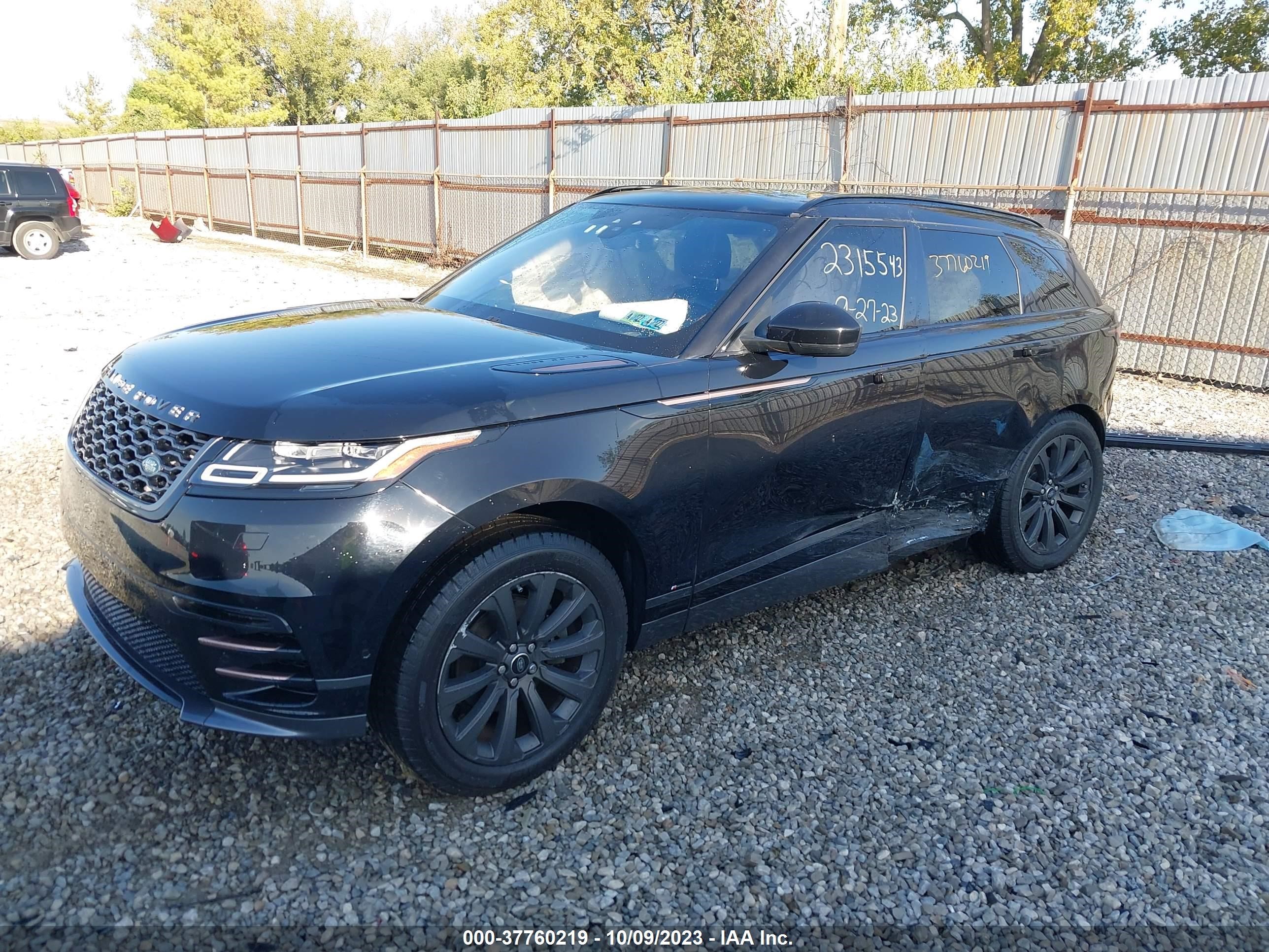 Photo 1 VIN: SALYL2RX0JA753151 - LAND ROVER RANGE ROVER VELAR 