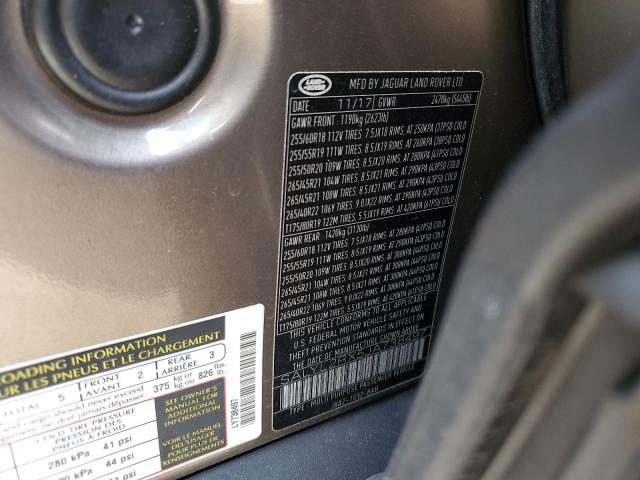 Photo 12 VIN: SALYL2RX5JA738497 - LAND ROVER RANGE ROVE 