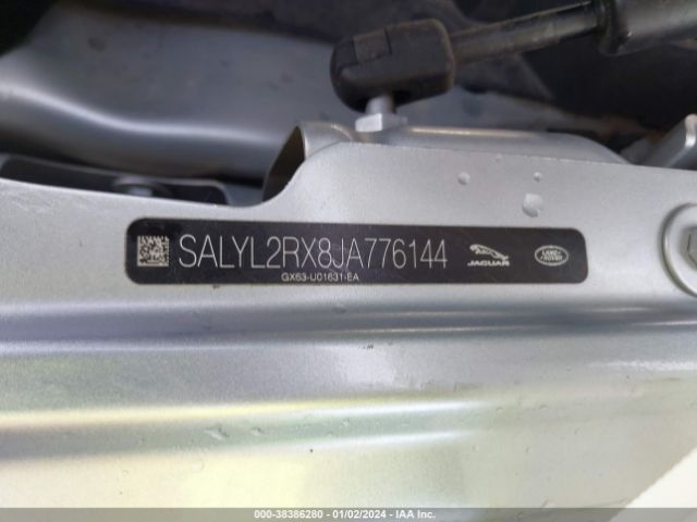 Photo 8 VIN: SALYL2RX8JA776144 - LAND ROVER RANGE ROVER VELAR 