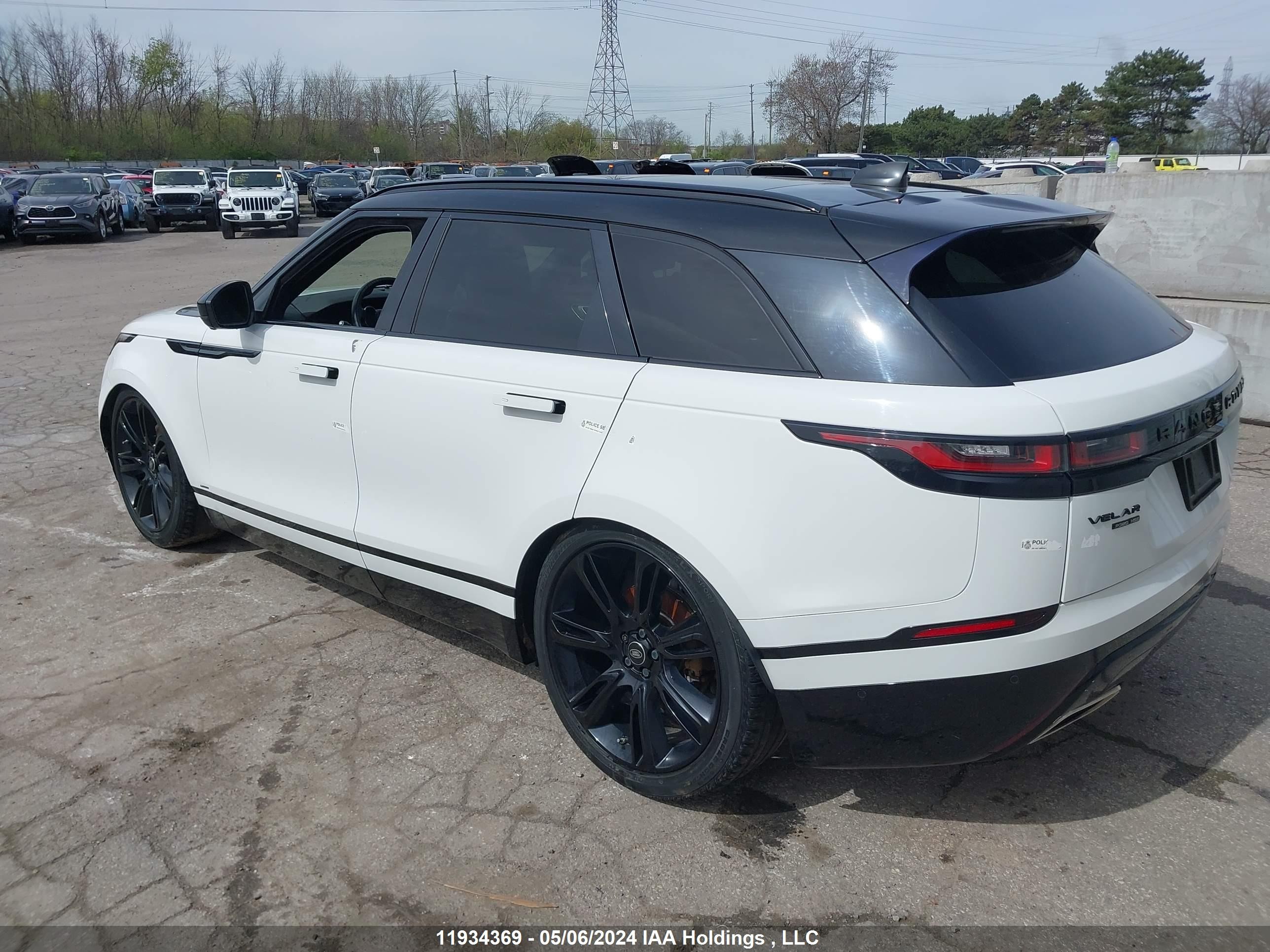 Photo 2 VIN: SALYM2EV6KA208364 - LAND ROVER RANGE ROVER VELAR 