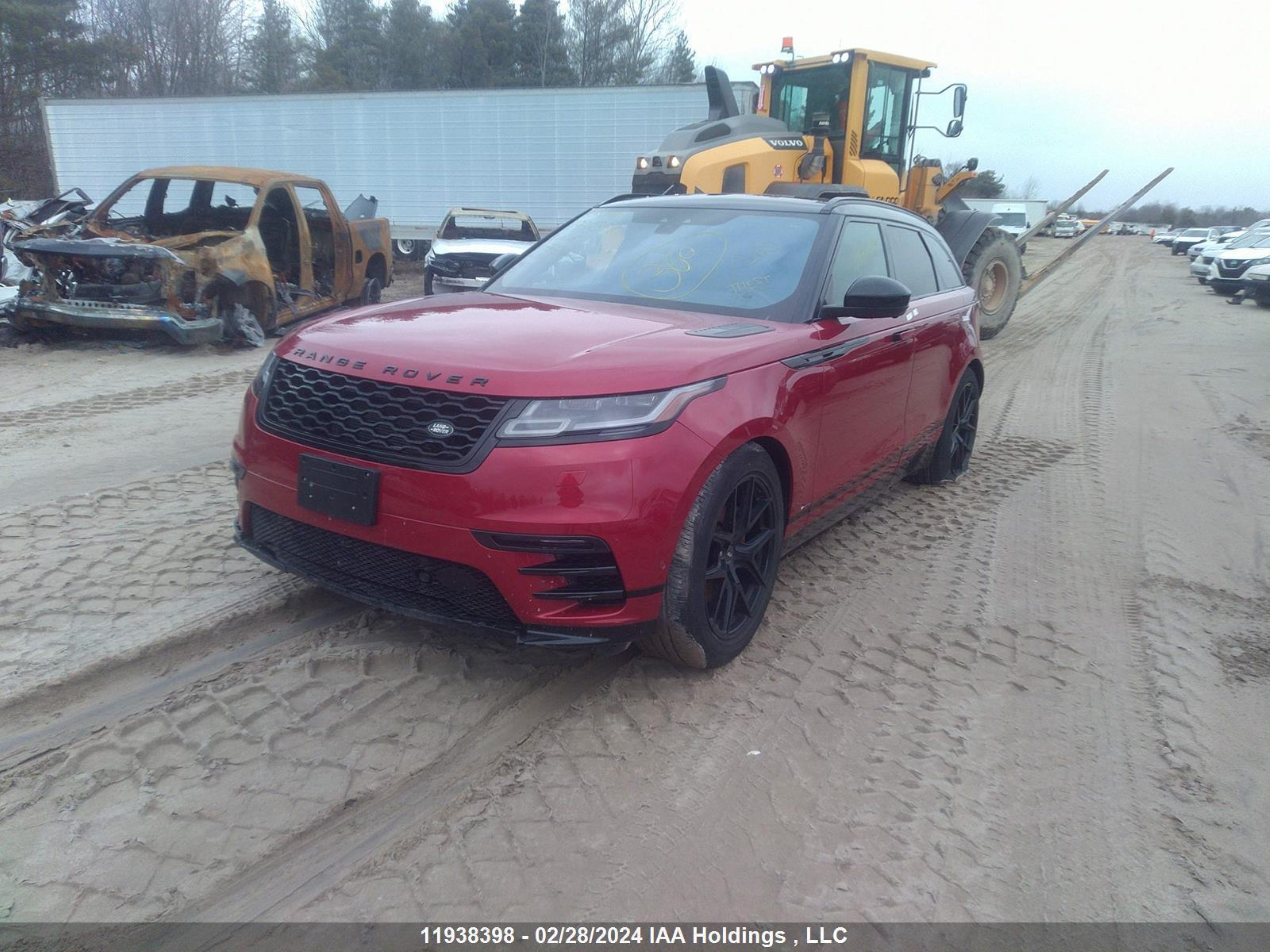 Photo 1 VIN: SALYM2EV9KA786846 - LAND ROVER RANGE ROVER VELAR 