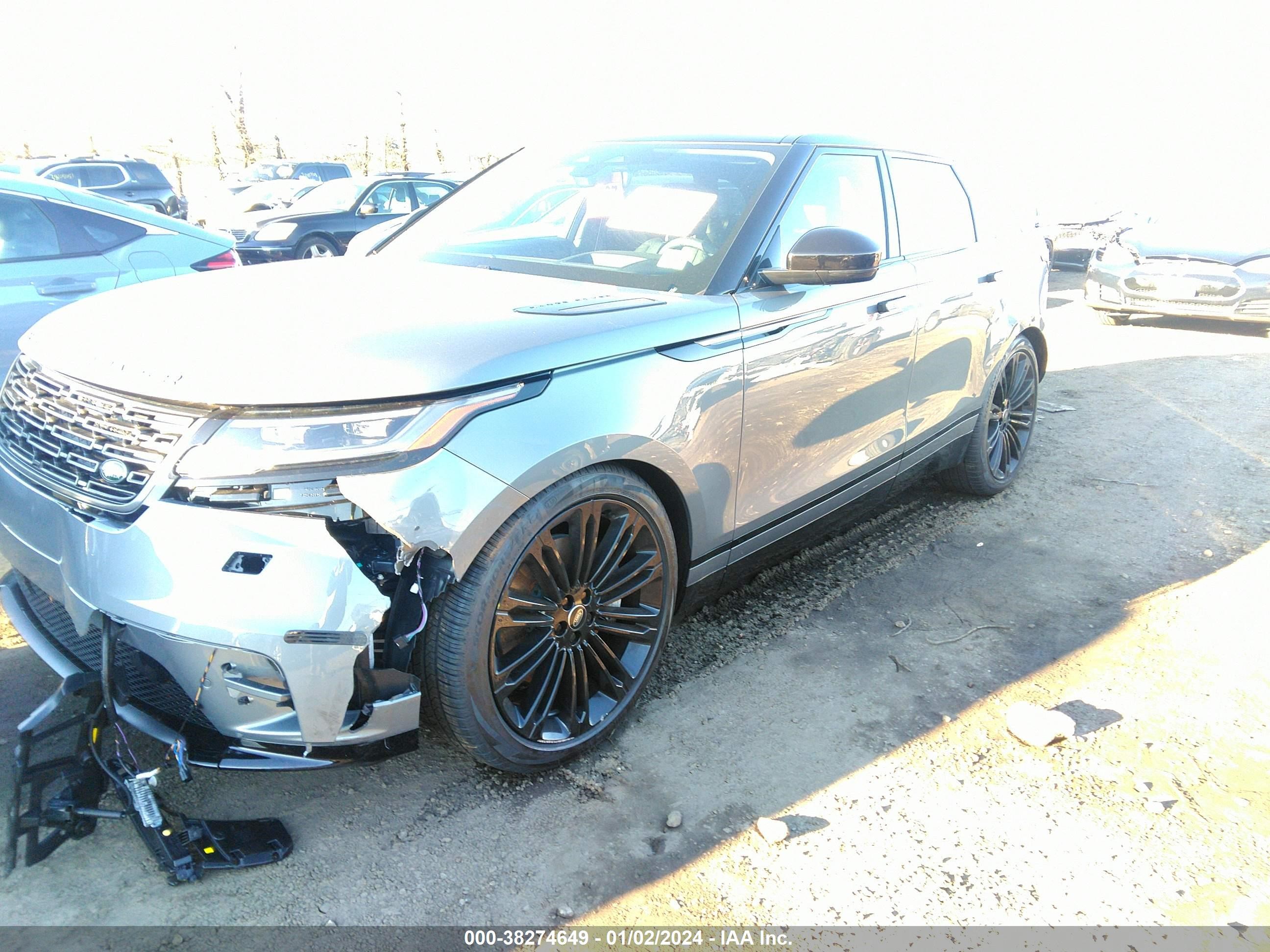 Photo 1 VIN: SALYM2FU5RA378750 - LAND ROVER RANGE ROVER VELAR 