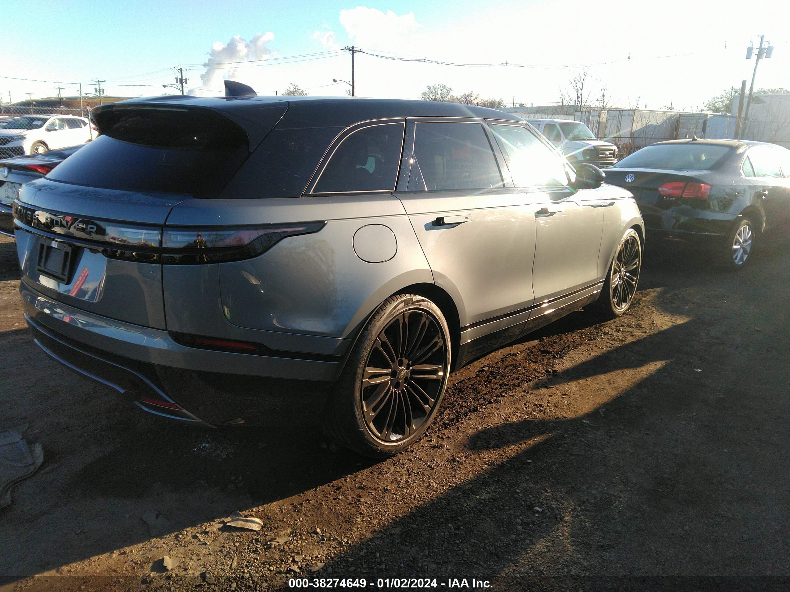 Photo 3 VIN: SALYM2FU5RA378750 - LAND ROVER RANGE ROVER VELAR 