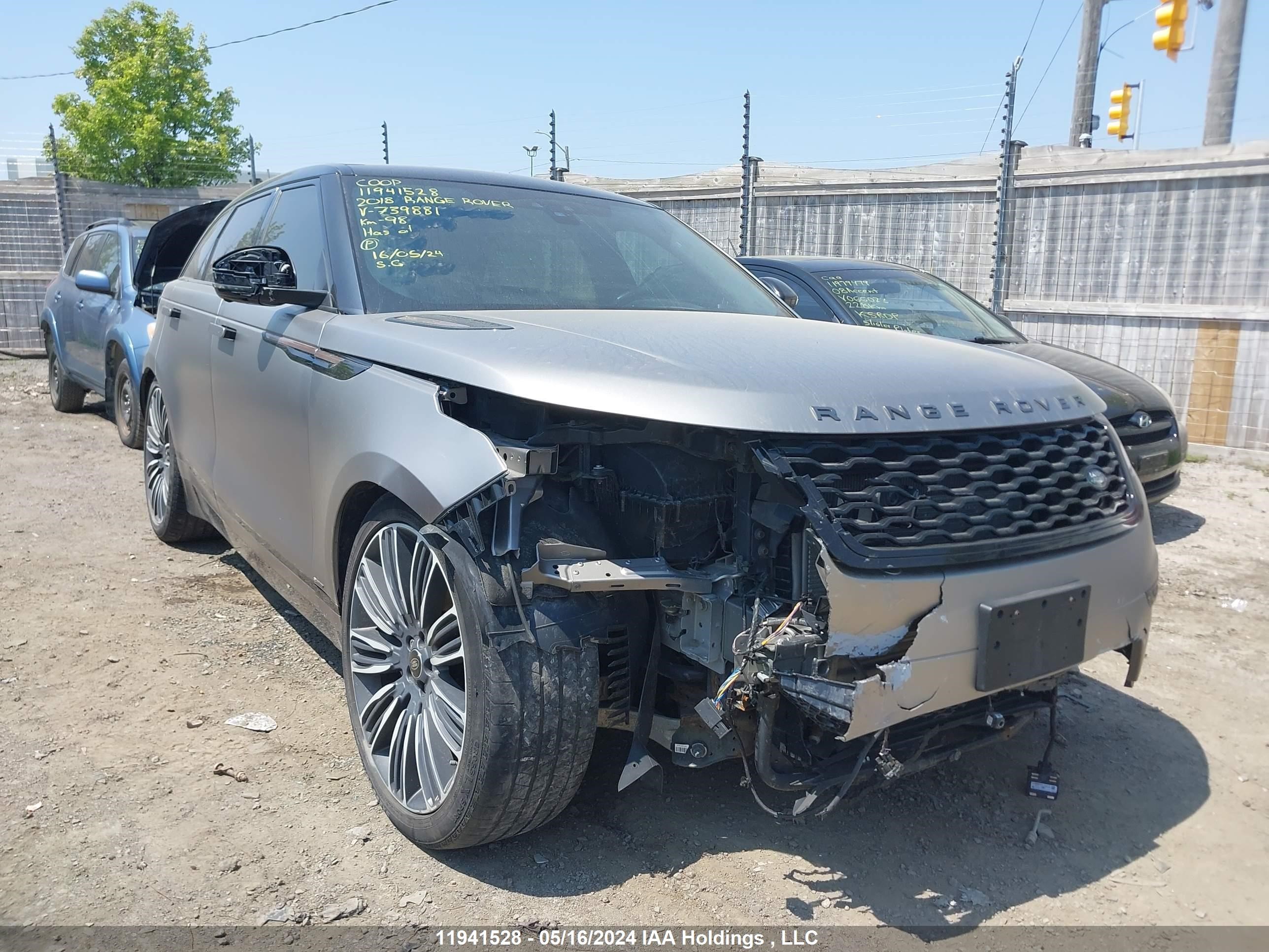 Photo 5 VIN: SALYM2RV6JA739881 - LAND ROVER RANGE ROVER VELAR 