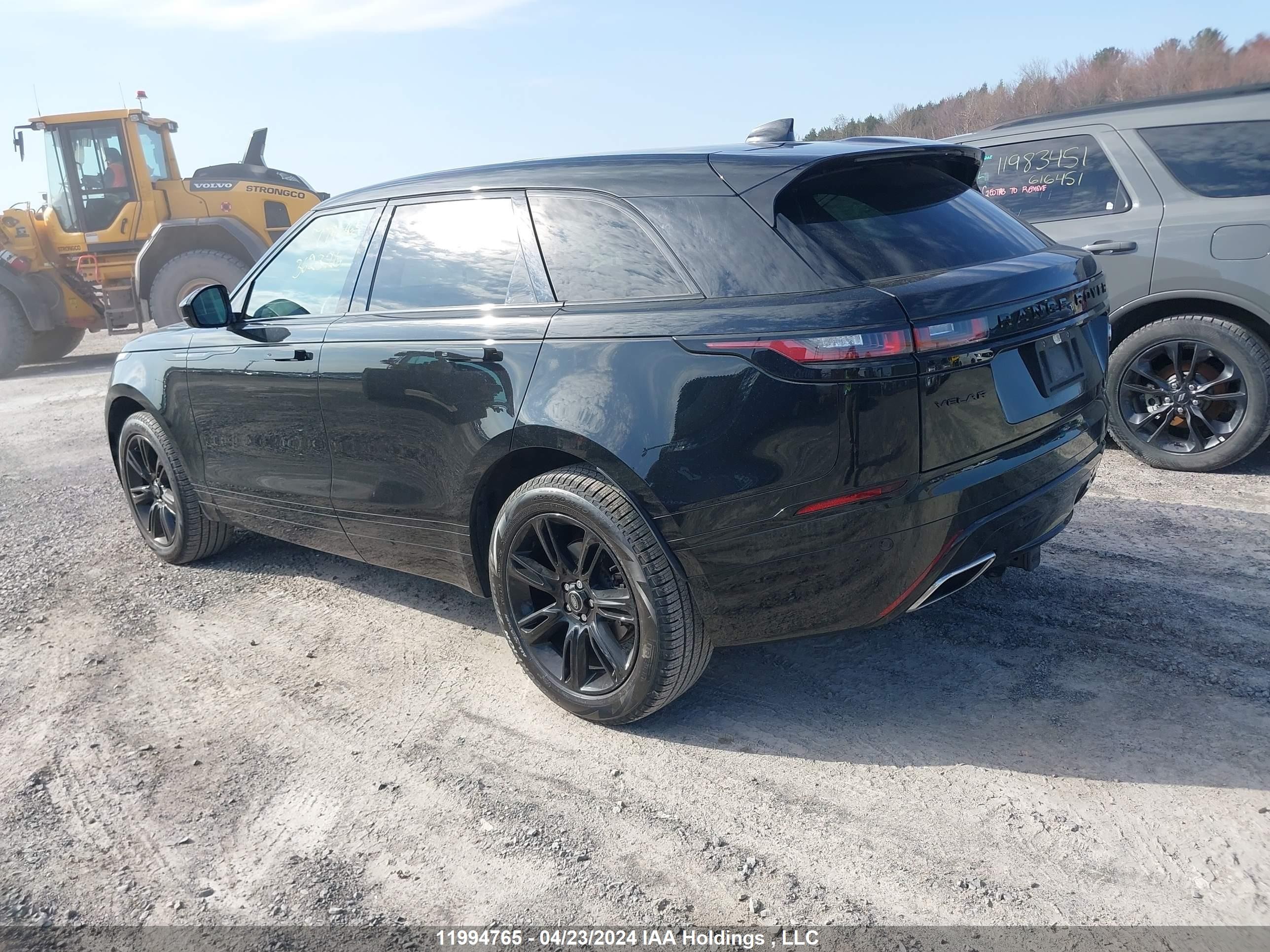 Photo 2 VIN: SALYT2EU9PA362326 - LAND ROVER RANGE ROVER VELAR 