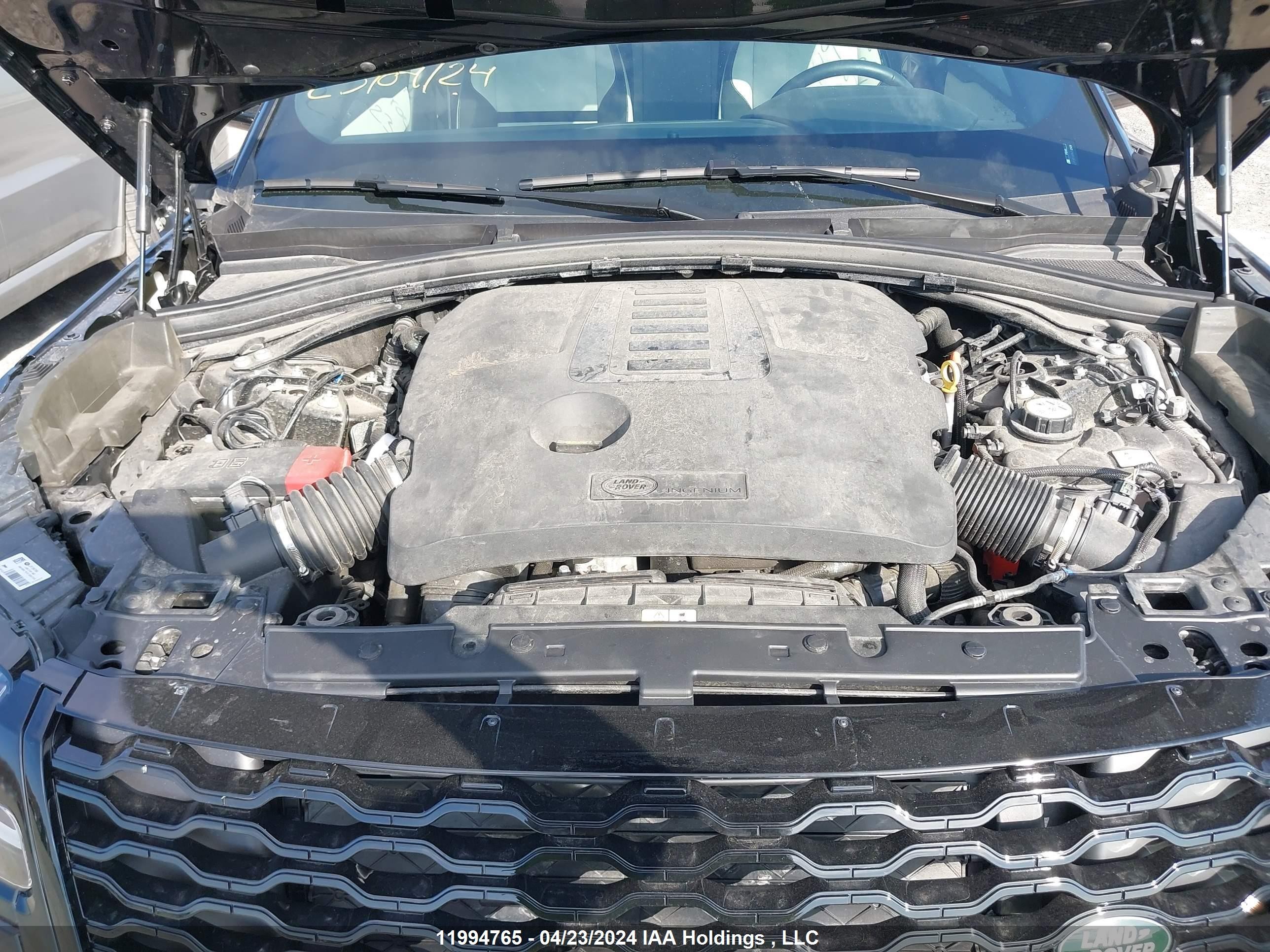 Photo 9 VIN: SALYT2EU9PA362326 - LAND ROVER RANGE ROVER VELAR 