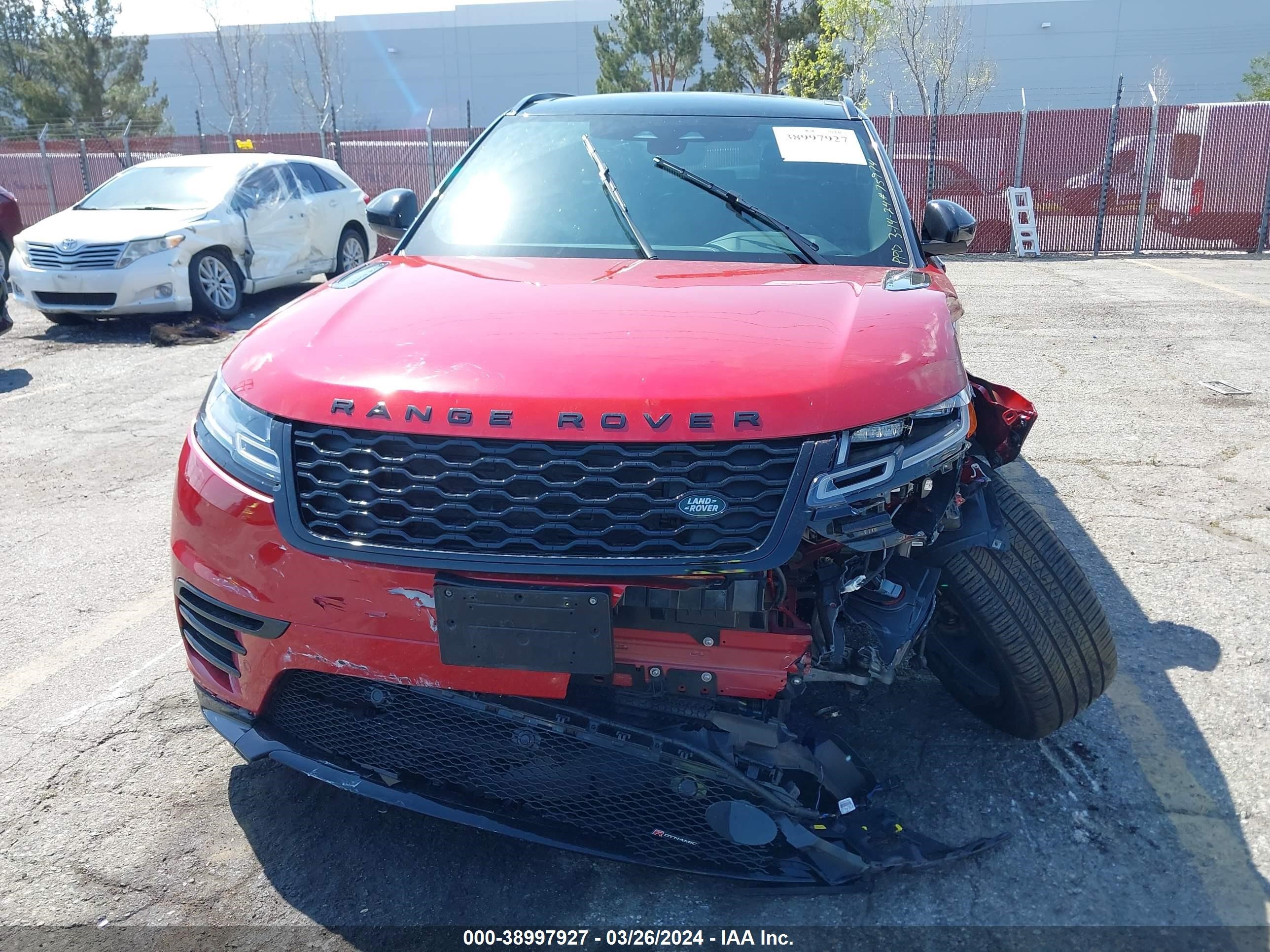 Photo 10 VIN: SALYT2EX2PA349802 - LAND ROVER RANGE ROVER VELAR 