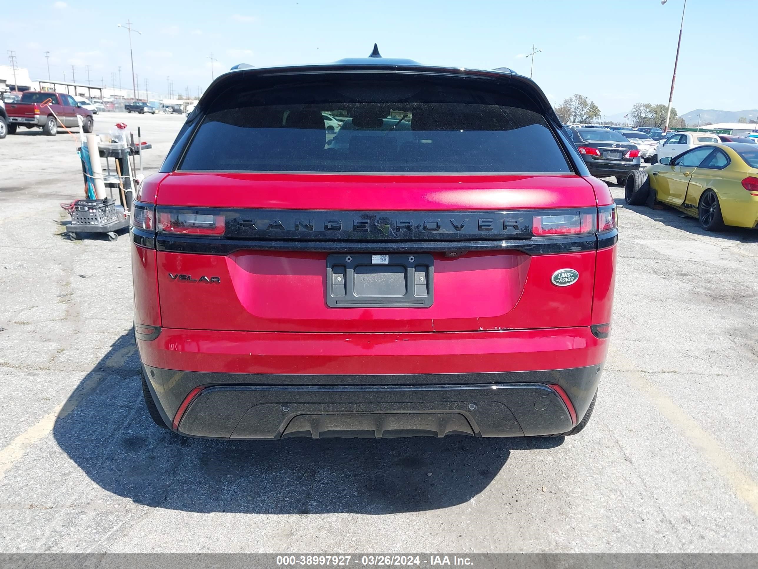 Photo 14 VIN: SALYT2EX2PA349802 - LAND ROVER RANGE ROVER VELAR 