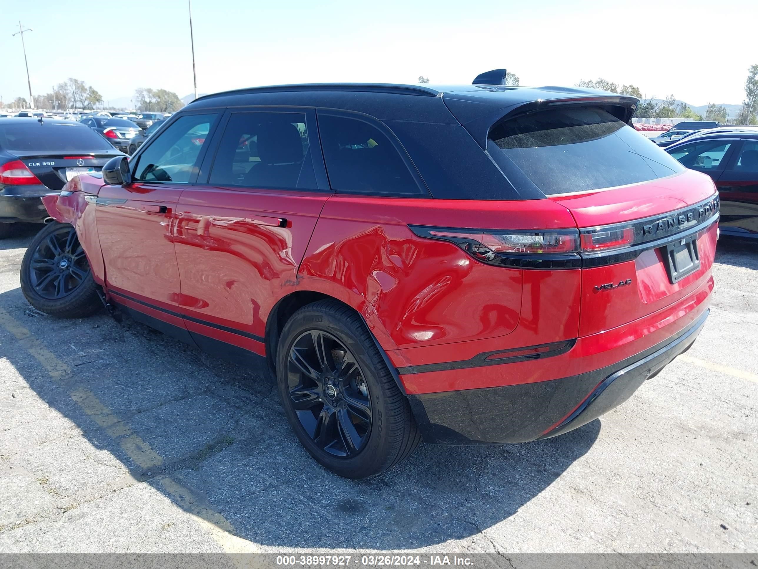 Photo 2 VIN: SALYT2EX2PA349802 - LAND ROVER RANGE ROVER VELAR 