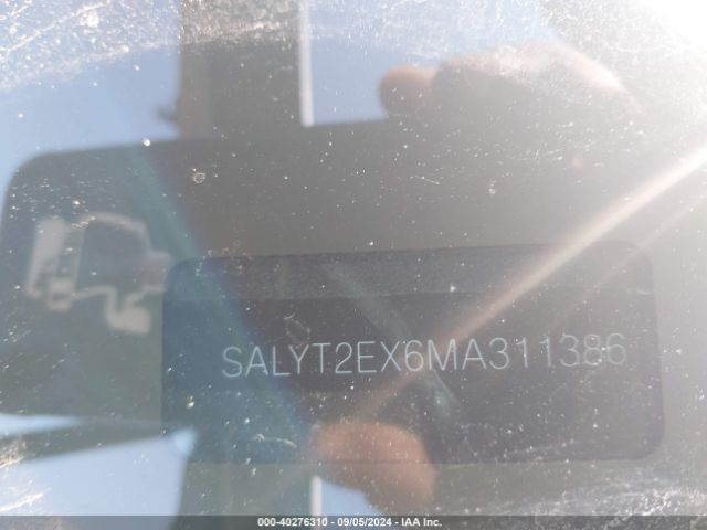 Photo 8 VIN: SALYT2EX6MA311386 - LAND ROVER RANGE ROVER VELAR 