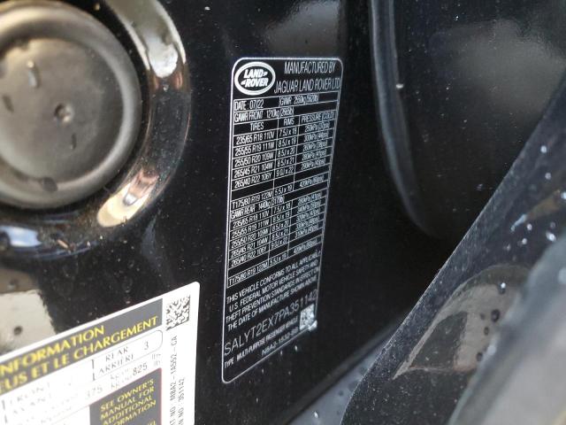 Photo 12 VIN: SALYT2EX7PA351142 - LAND ROVER RANGE ROVE 