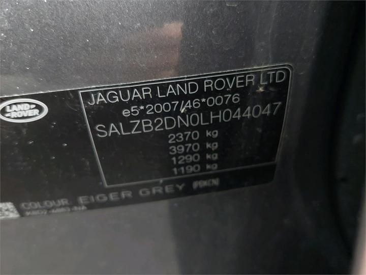 Photo 11 VIN: SALZB2DN0LH044047 - LAND ROVER EVOQUE 