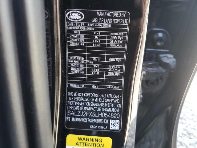 Photo 13 VIN: SALZJ2FX5LH054820 - LAND ROVER RANGE ROVE 