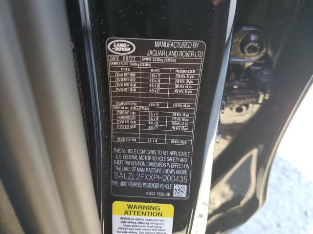 Photo 11 VIN: SALZL2FXXPH200435 - LAND ROVER RANGE ROVE 