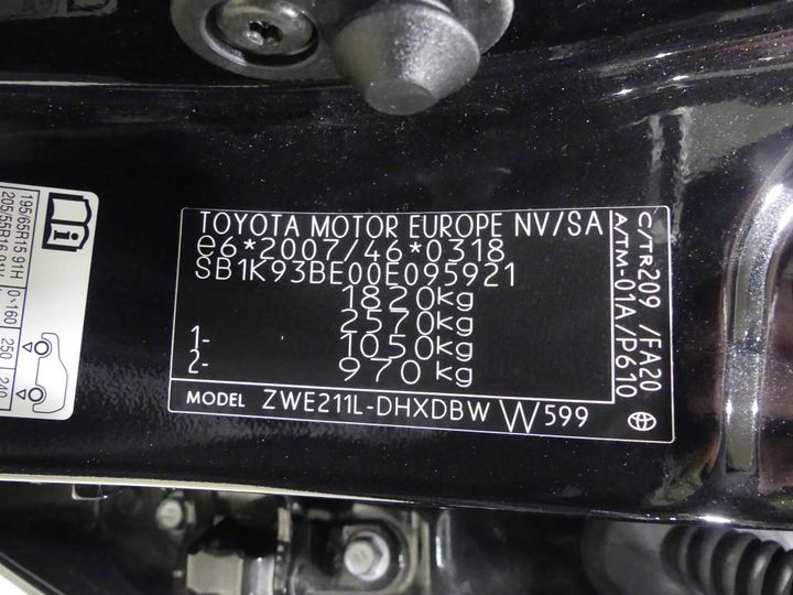 Photo 3 VIN: SB1K93BE00E095921 - TOYOTA COROLLA HATCHBA 