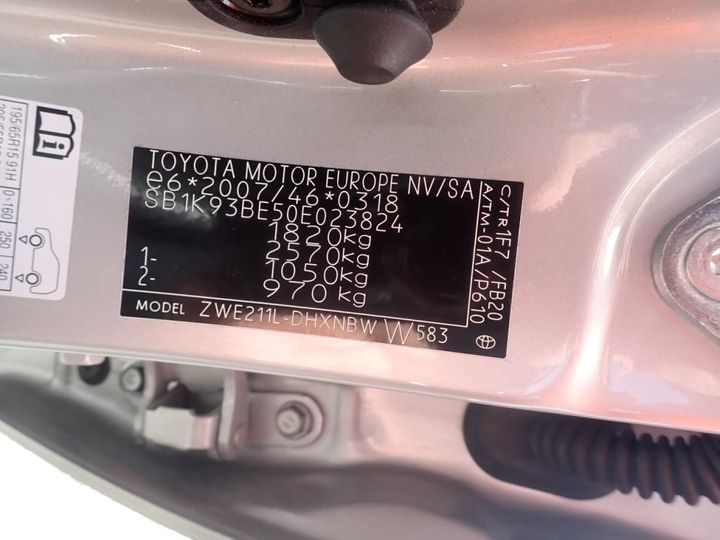 Photo 12 VIN: SB1K93BE50E023824 - TOYOTA COROLLA 5P 