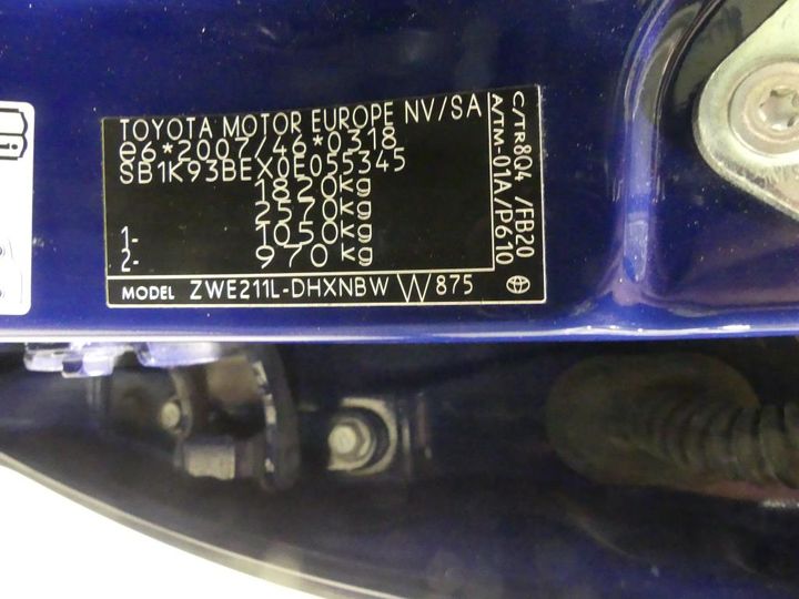 Photo 3 VIN: SB1K93BEX0E055345 - TOYOTA COROLLA HATCHBA 