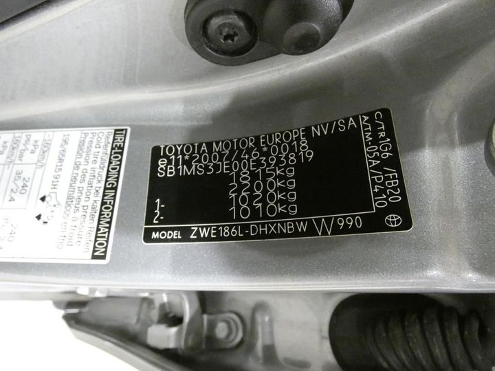 Photo 4 VIN: SB1MS3JE00E393819 - TOYOTA AURIS 