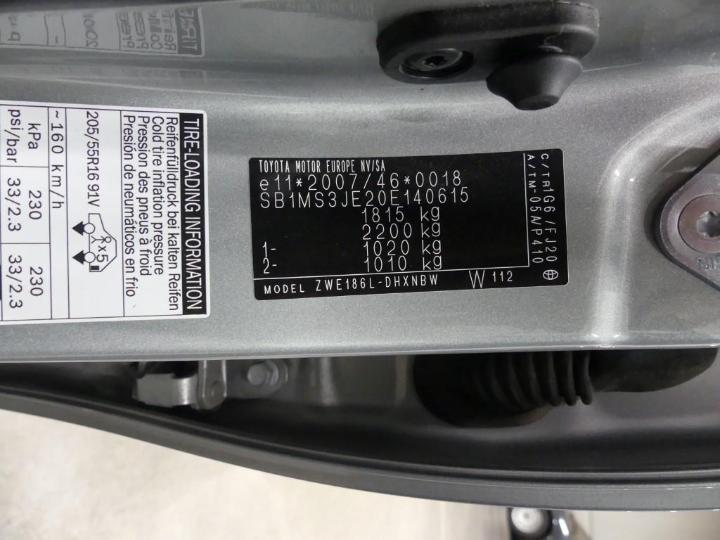 Photo 6 VIN: SB1MS3JE20E140615 - TOYOTA AURIS 