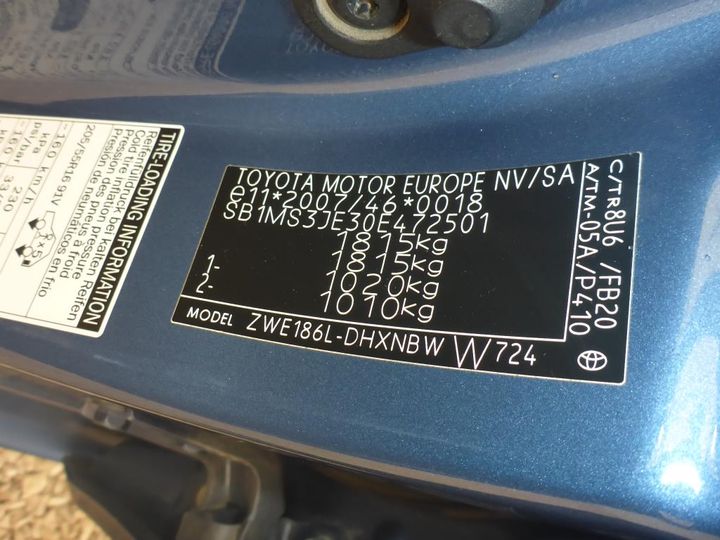 Photo 14 VIN: SB1MS3JE30E472501 - TOYOTA AURIS 