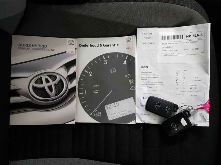 Photo 17 VIN: SB1MS3JE80E254960 - TOYOTA AURIS 