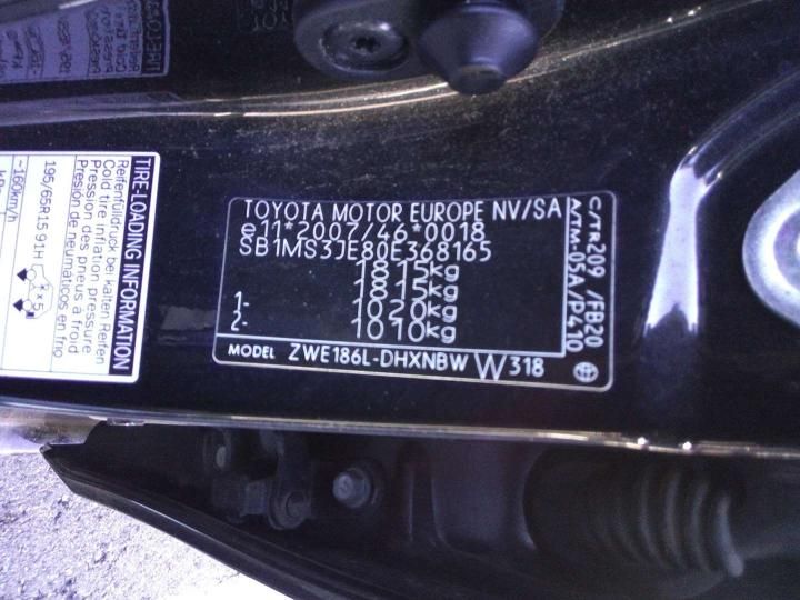 Photo 30 VIN: SB1MS3JE80E368165 - TOYOTA AURIS 