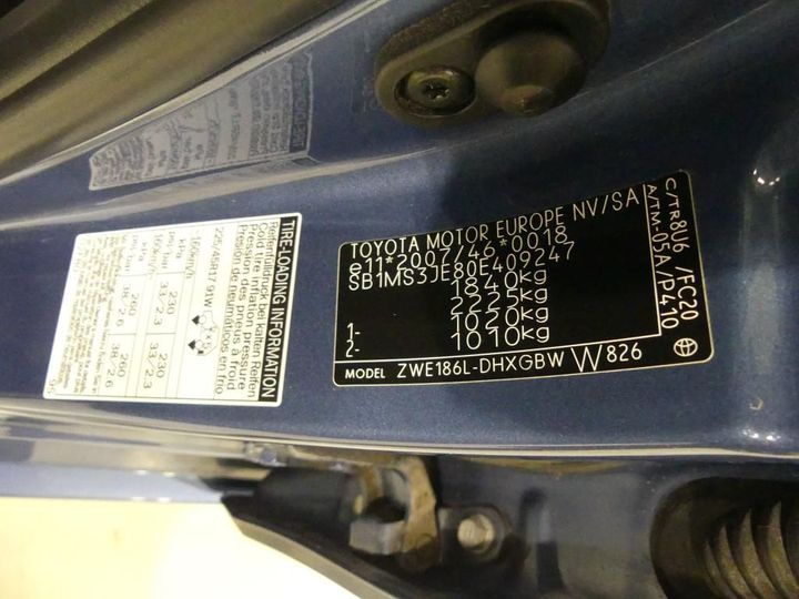 Photo 7 VIN: SB1MS3JE80E409247 - TOYOTA AURIS 