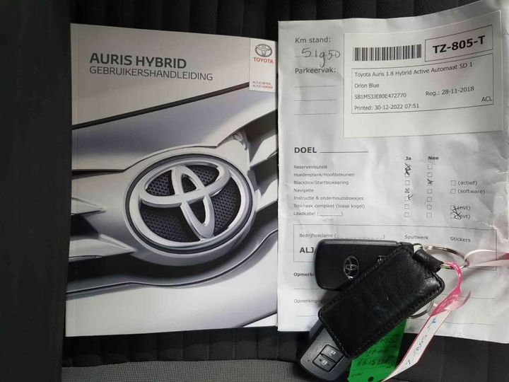 Photo 14 VIN: SB1MS3JE80E472770 - TOYOTA AURIS 