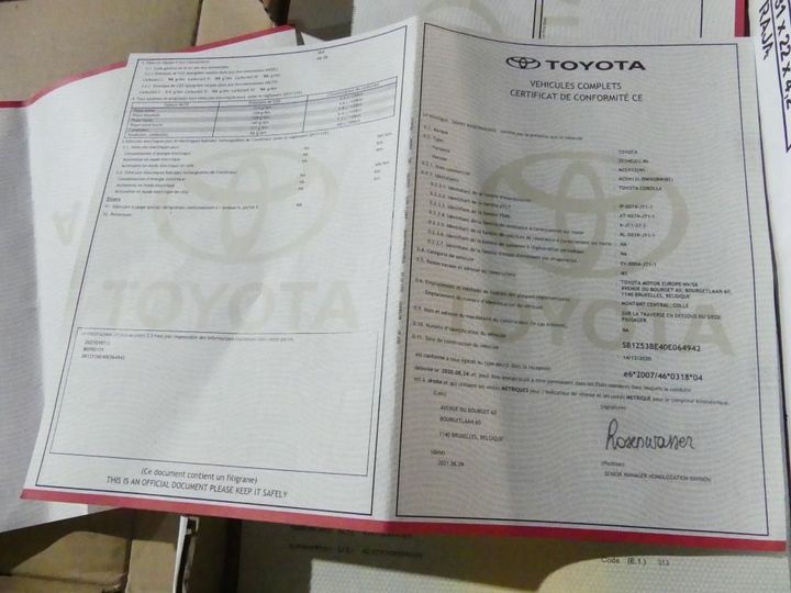 Photo 4 VIN: SB1Z53BE40E064942 - TOYOTA COROLLA TOURING 