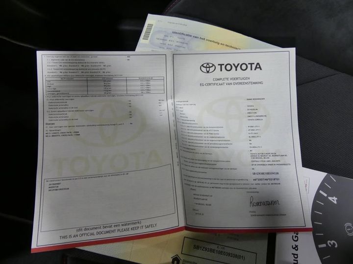 Photo 14 VIN: SB1Z93BE10E039338 - TOYOTA COROLLA TOURING 