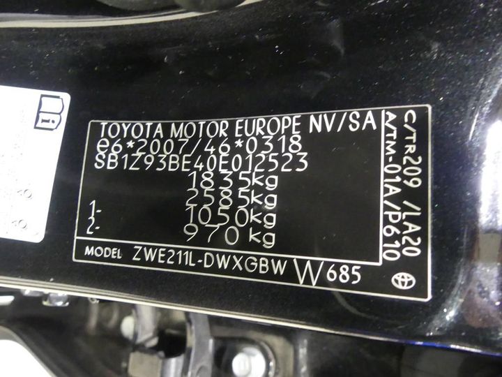 Photo 3 VIN: SB1Z93BE40E012523 - TOYOTA COROLLA TOURING 