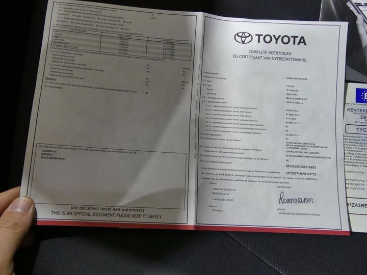 Photo 14 VIN: SB1ZA3BE30E016652 - TOYOTA COROLLA TOURING 