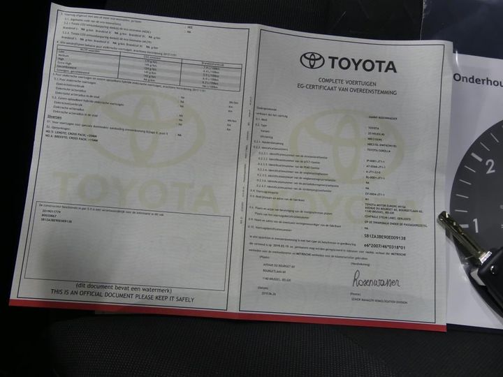 Photo 13 VIN: SB1ZA3BE90E009138 - TOYOTA COROLLA TOURING 