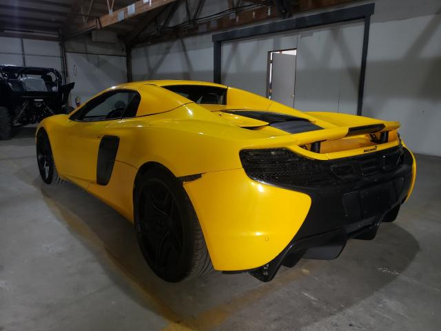 Photo 2 VIN: SBM11FAAXFW004226 - MCLAREN AUTOMOTIVE 650S SPIDE 